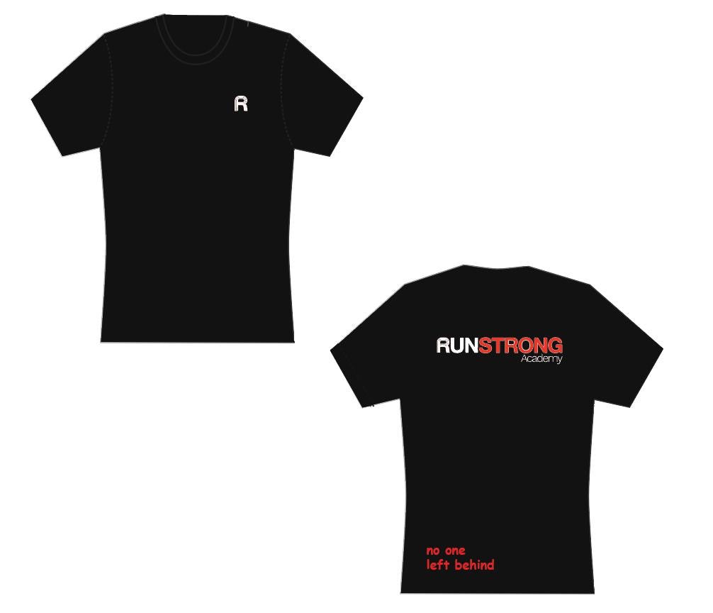 Run Strong Tech T-shirt - Black