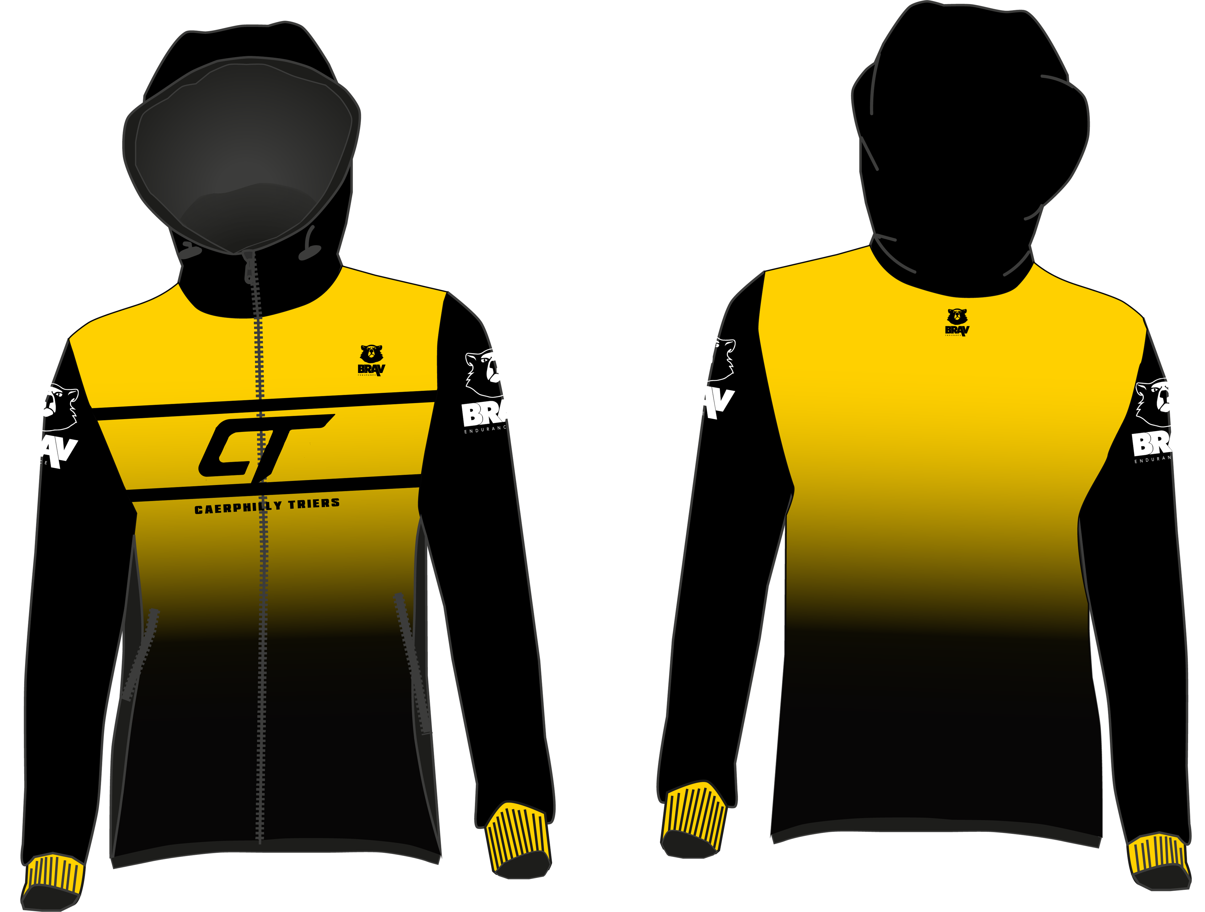 Caerphilly Triers Club Hoodie (UK STOCK)