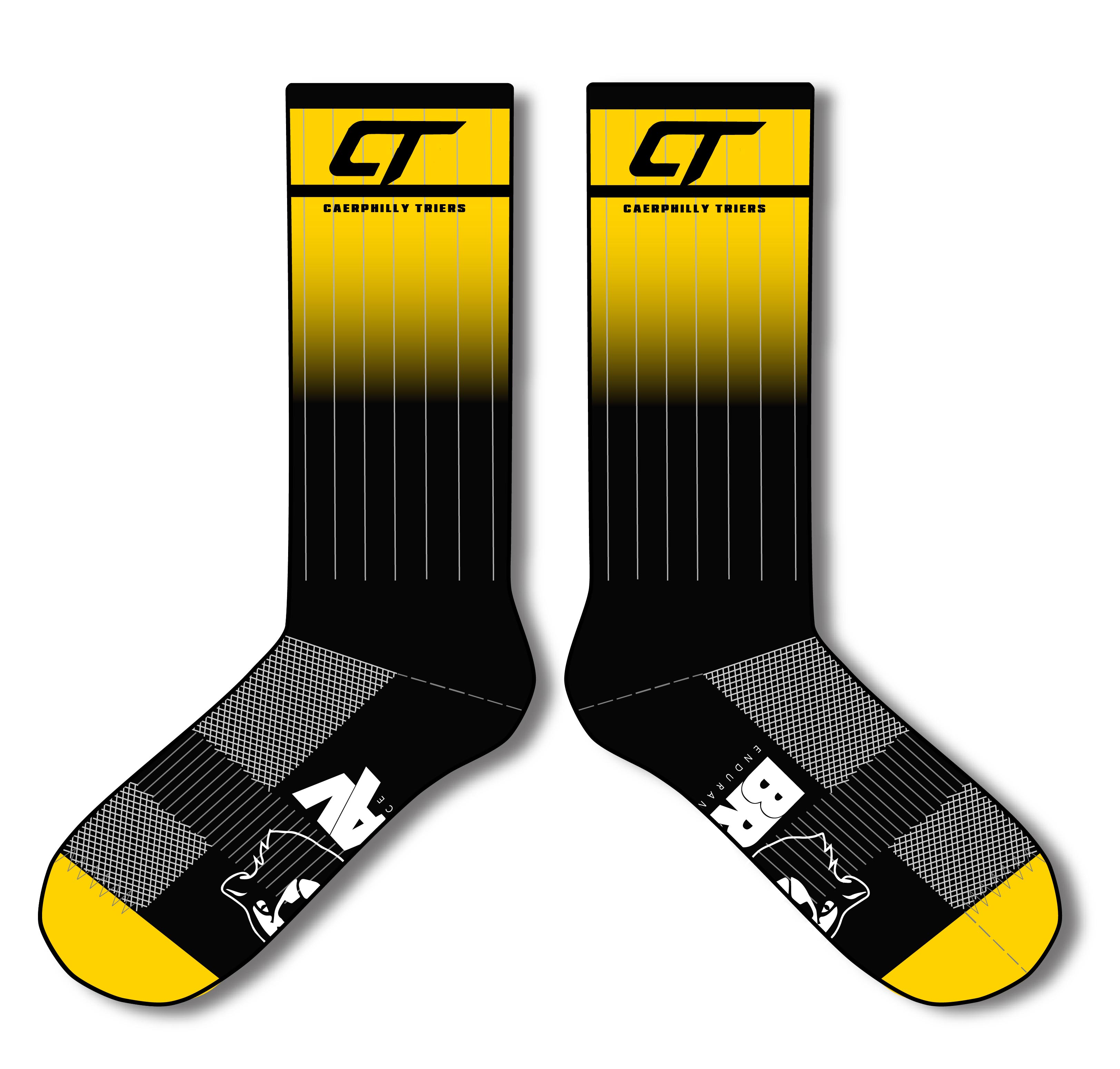 Caerphilly Triers Aero Sock (UK STOCK)