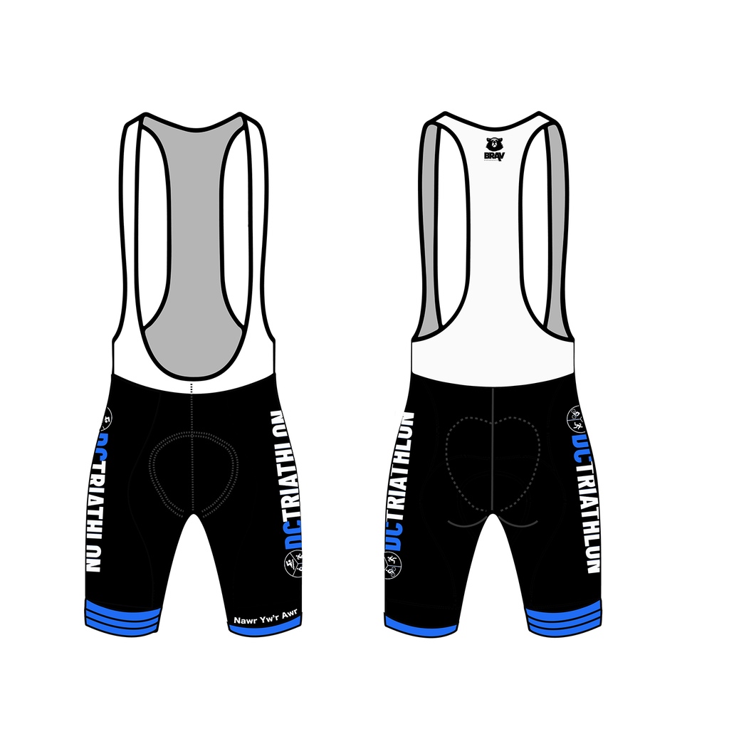 DC Triathlon Bib Shorts - Club Fit (UK STOCK) - BRAV Endurance