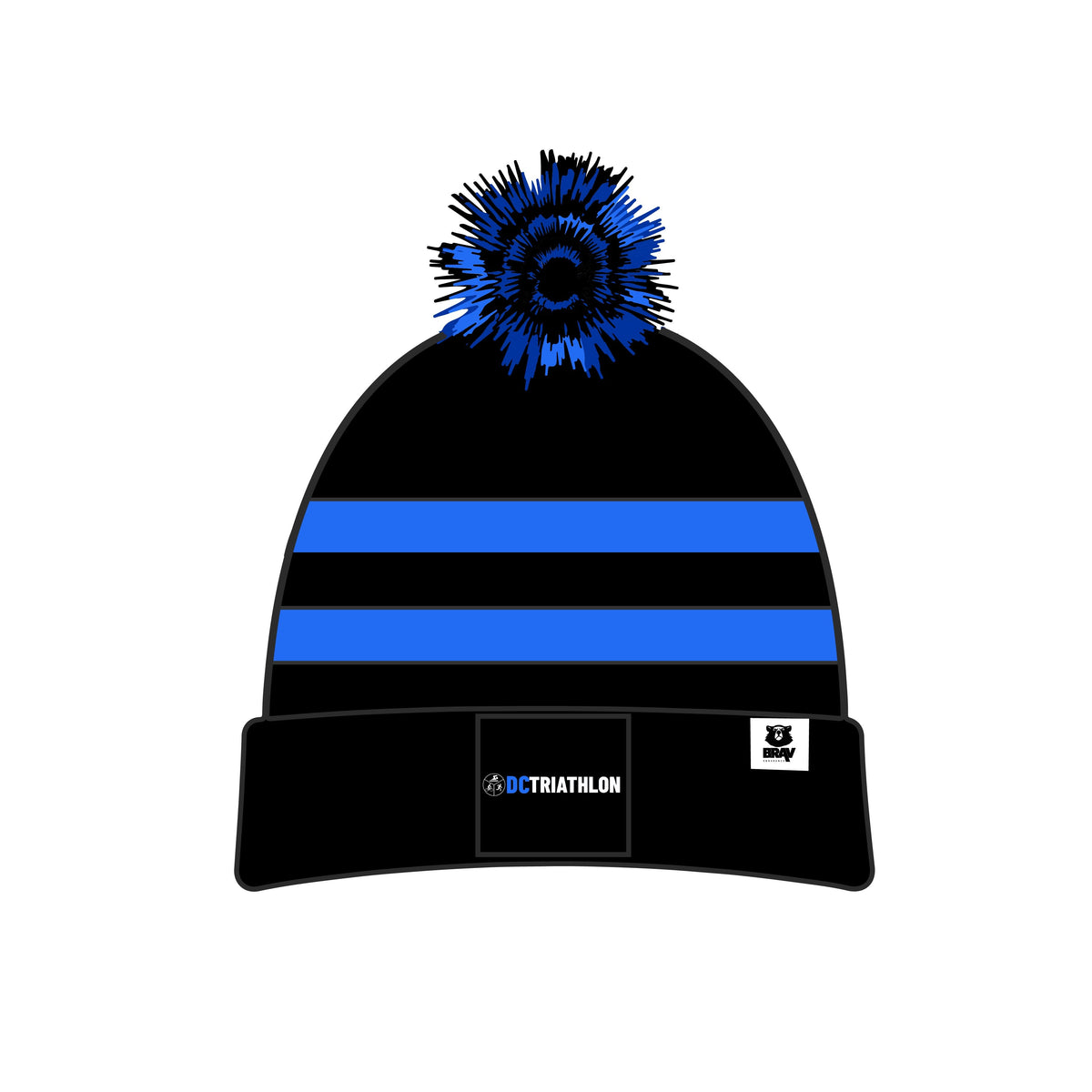 DC Triathlon Tri Bobble Hat - BRAV Endurance