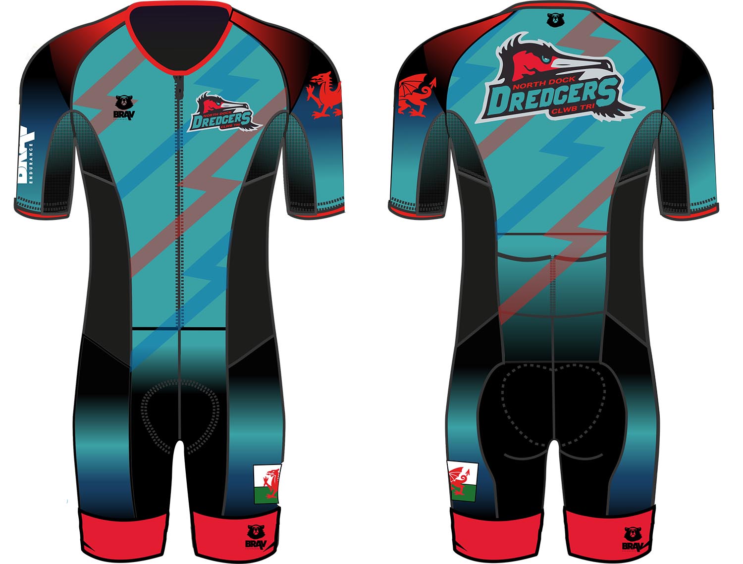 ND Dredgers Tri Suit (UK STOCK)