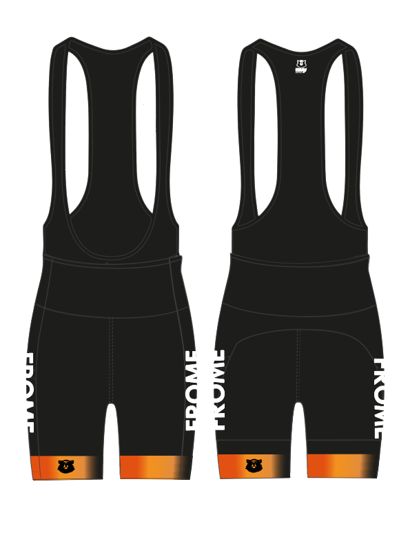 FROME Tri Bib Shorts - Race Fit (UK STOCK)