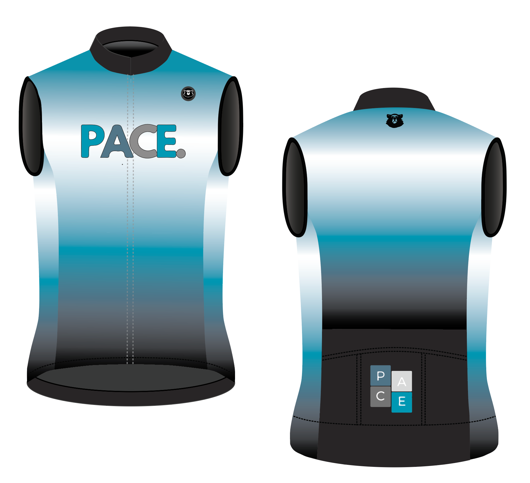 PACE Coaching Cycle Gilet (UK STOCK)