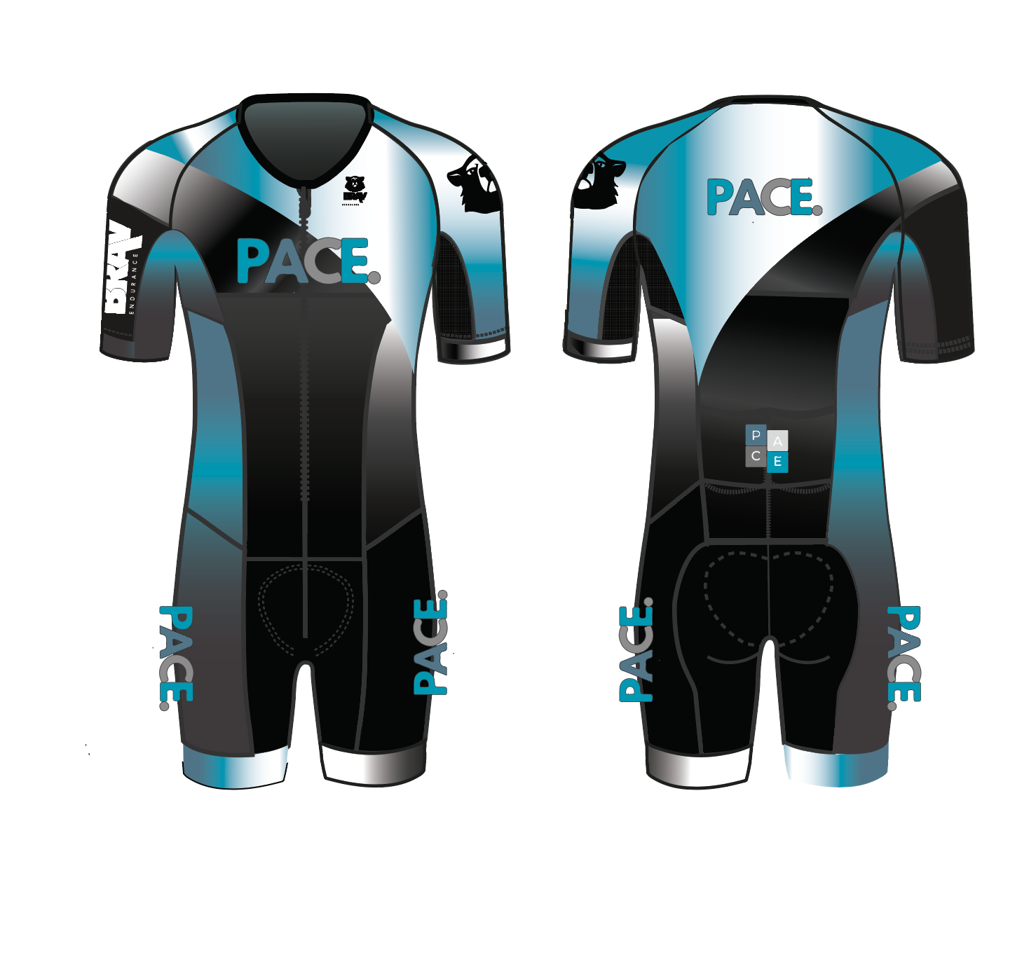 PACE Coaching Tri Suit (uk stock)