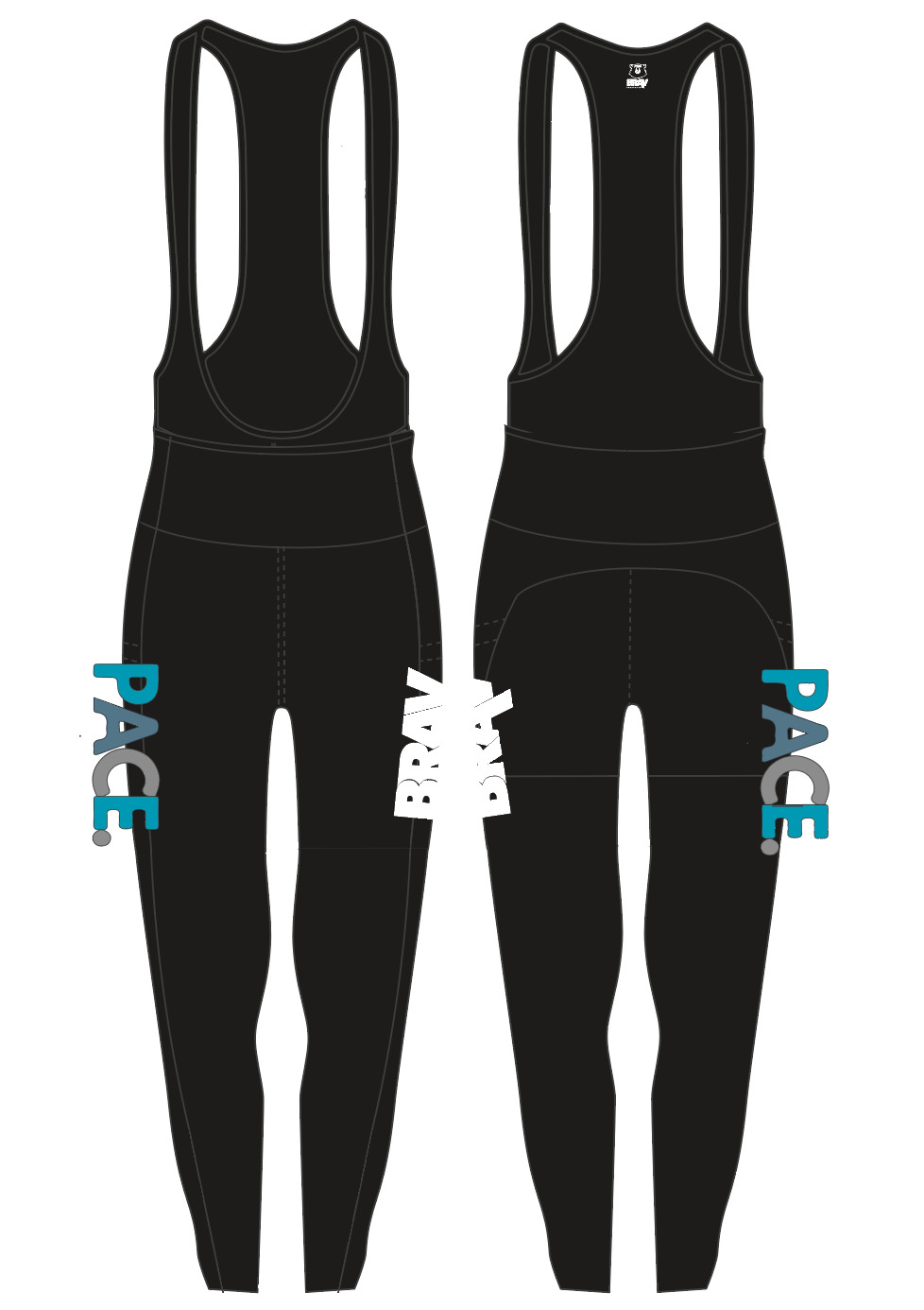PACE Coaching full length Bibs (uk stock)
