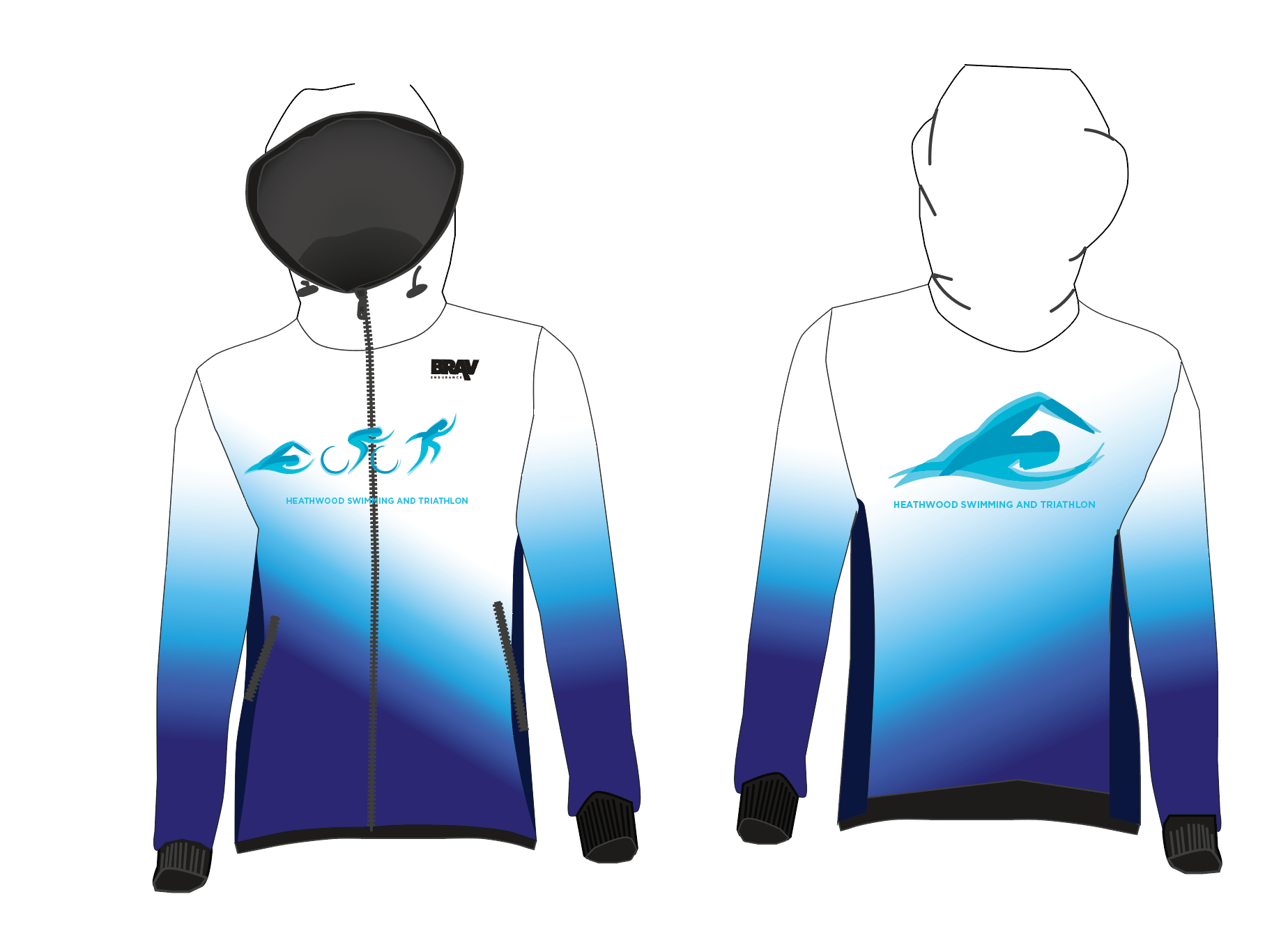 Heathwood Tri Club Hoodie (UK STOCK)