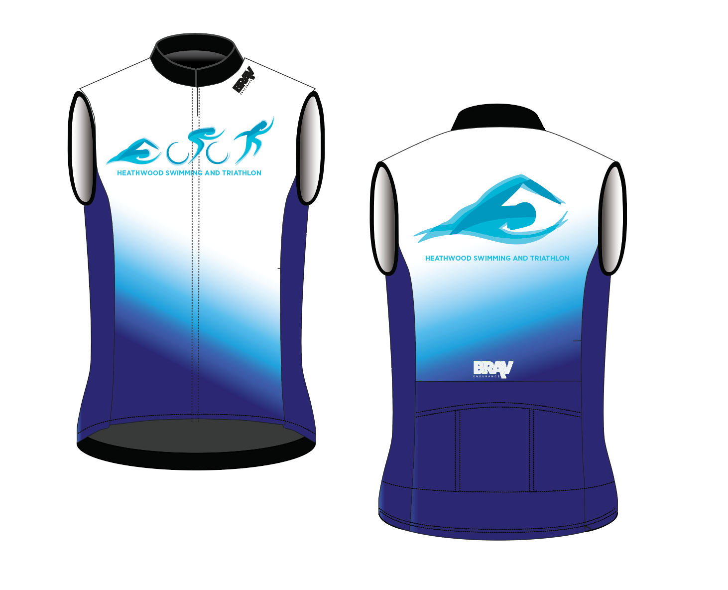 Heathwood Tri Cycle Gilet (UK STOCK)
