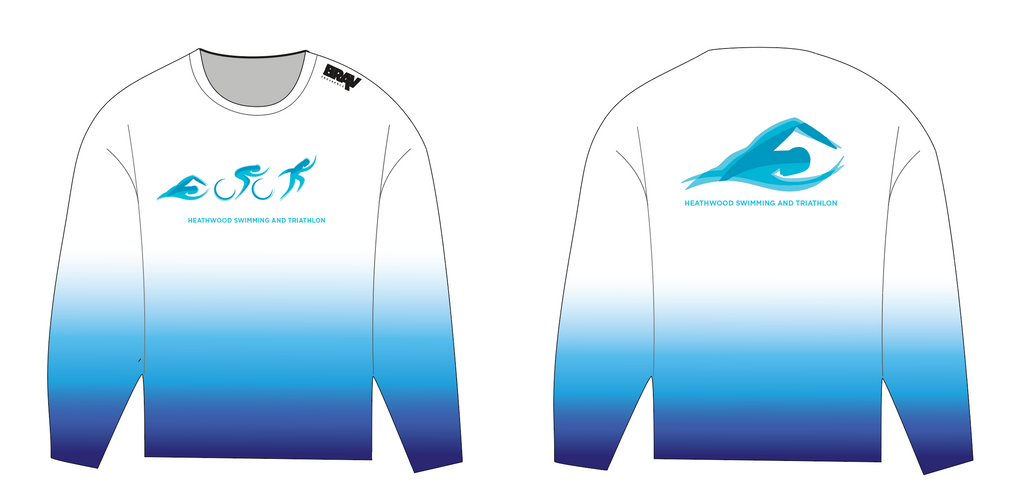 Heathwood Tri Club Long Sleeve Tech Tee (UK stock)