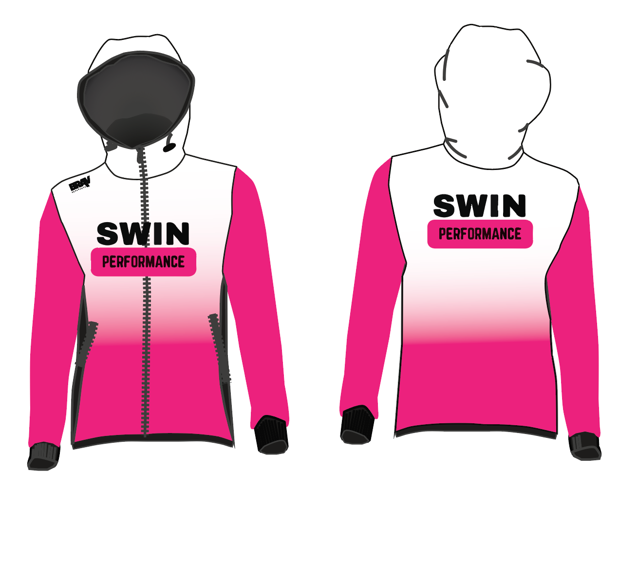 SWIN Performance Club Hoodie (UK Stock)