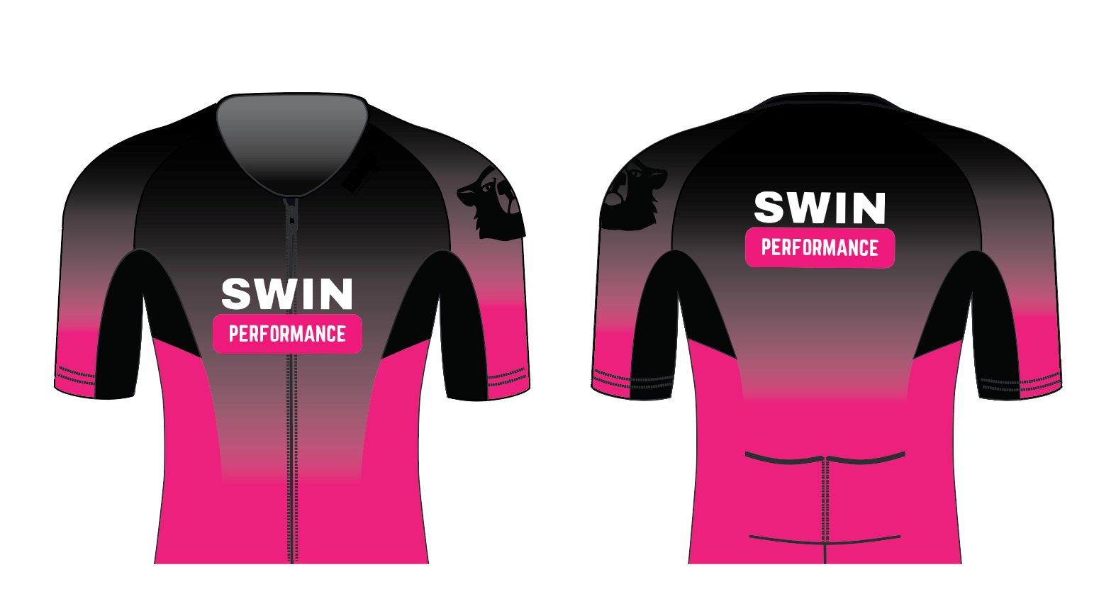 SWIN Performance Cycle Jersey - Race Fit (UK Stock)
