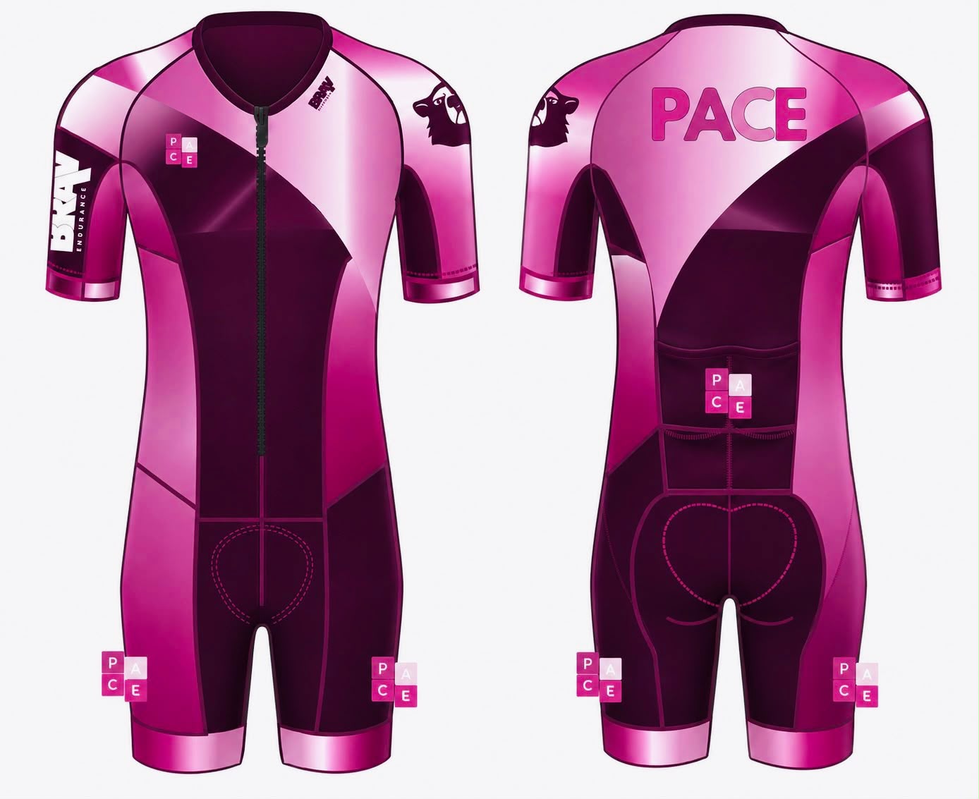 PACE Coaching Tri Suit NEW (PINK)