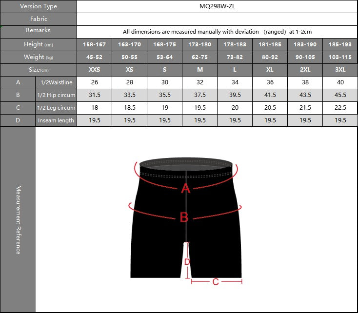 DC Triathlon mens trail short (UK STOCK)