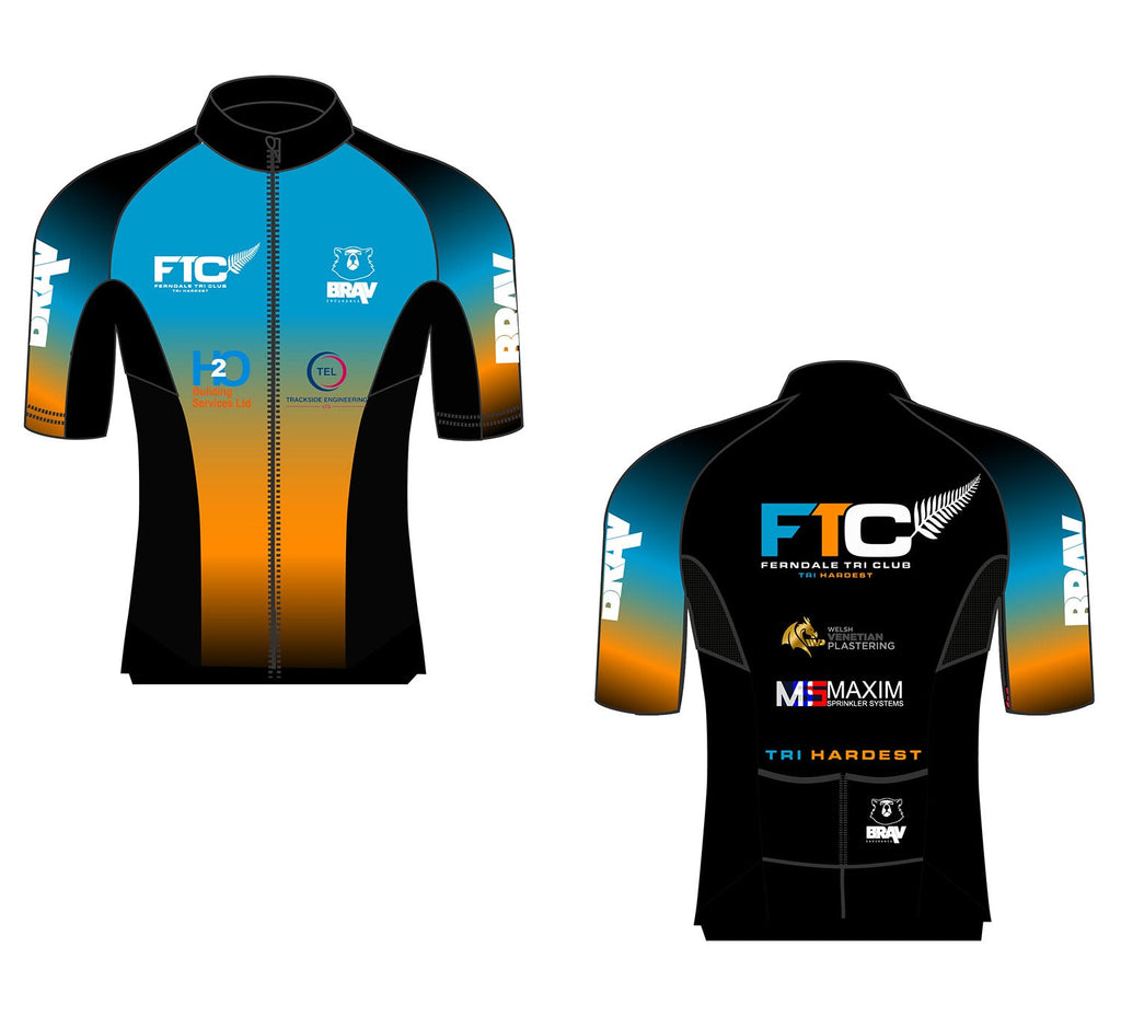 Ferndale Tri Cycle Jersey - Race Fit (UK STOCK)