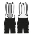 Mendips Tri Bib Shorts - Race Fit (UK STOCK)