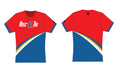 Risca Tri Tech Tee - blue band (UK STOCK)